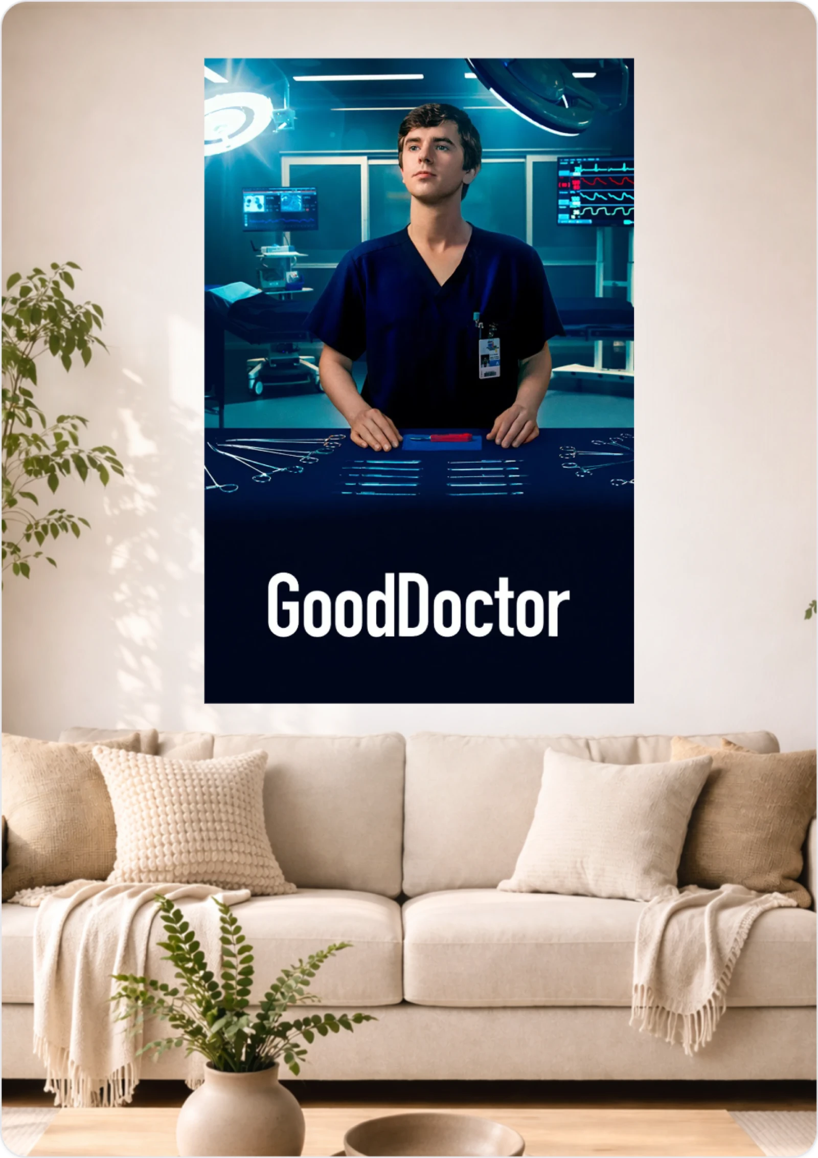 Affiche The Good Doctor – Format A3 – Décoration murale série TV